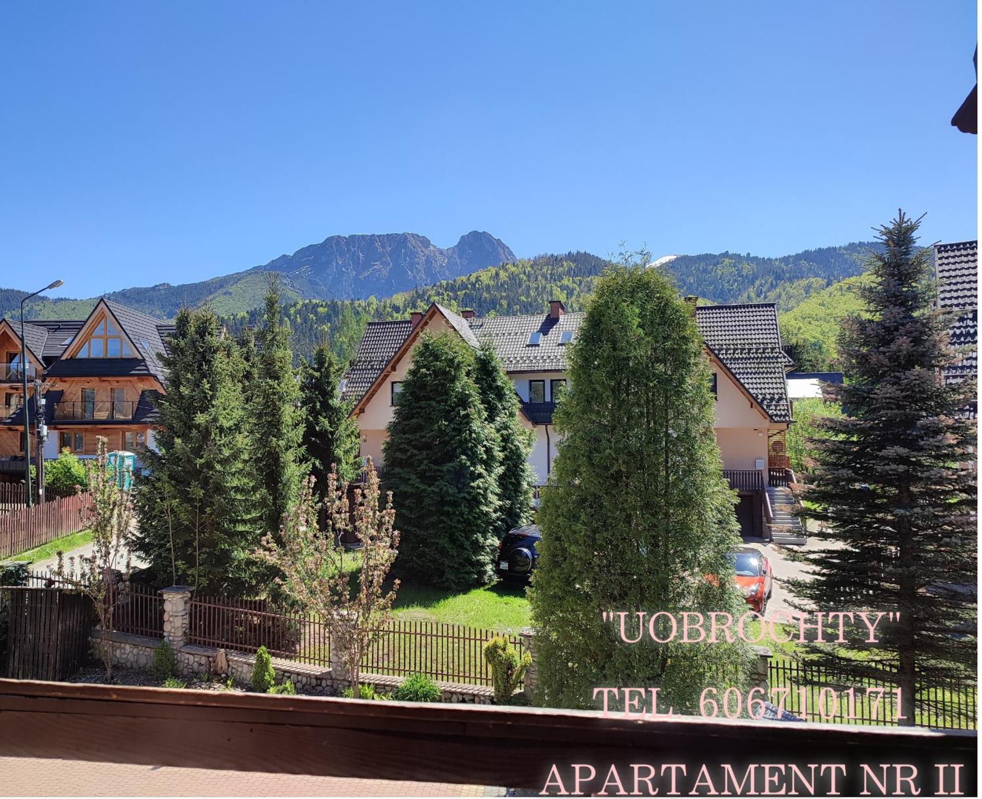 U Obrochty Leilighet Zakopane Eksteriør bilde